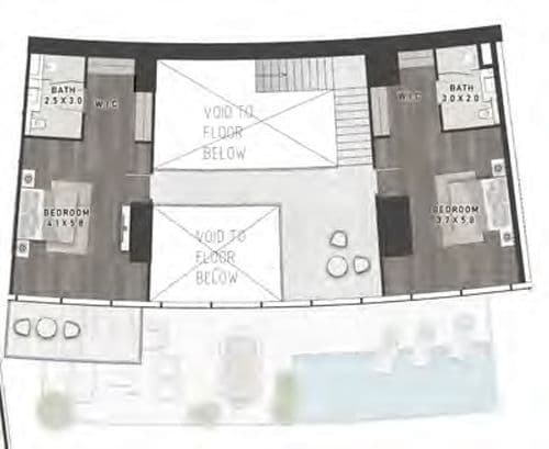 DAMAC Cavalli Tower floor plan 3