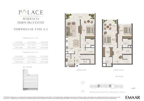 Emaar Dubai Hills Estate floor plan 1