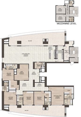 DLF Privana North floor plan 2