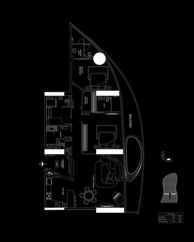 Bugatti Residences floor plan 3