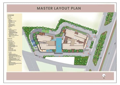 Shapoorji Pallonji The Dualis Gurugram floor plan 1