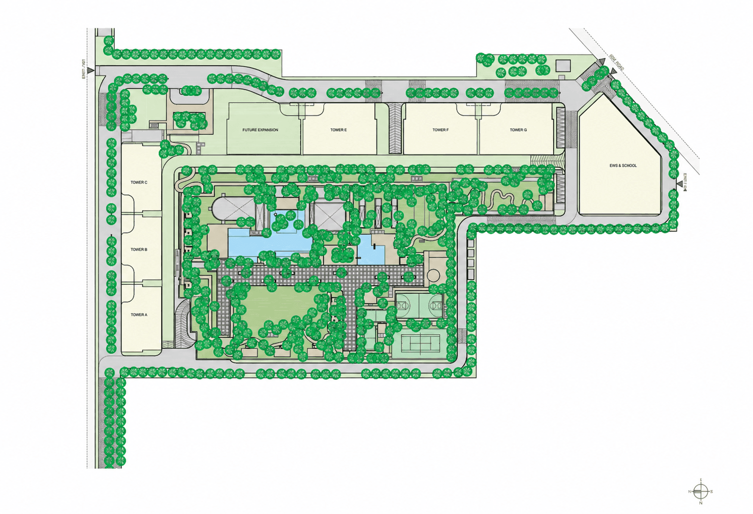 Oberoi Three Sixty North floor plan 3
