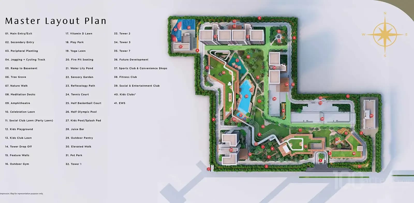 Birla Arika Sector 31 Gurugram floor plan 2